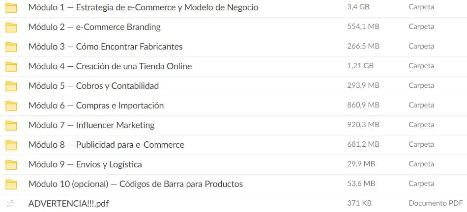 Descargar e-Commerce Master