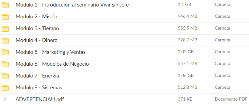 Descarga Seminario Vivir sin Jefe