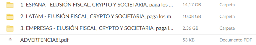 Contenido Elusion Fiscal Crypto y Societaria