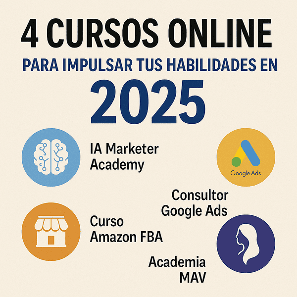 Los 4 Mejores Cursos Online Para 2025